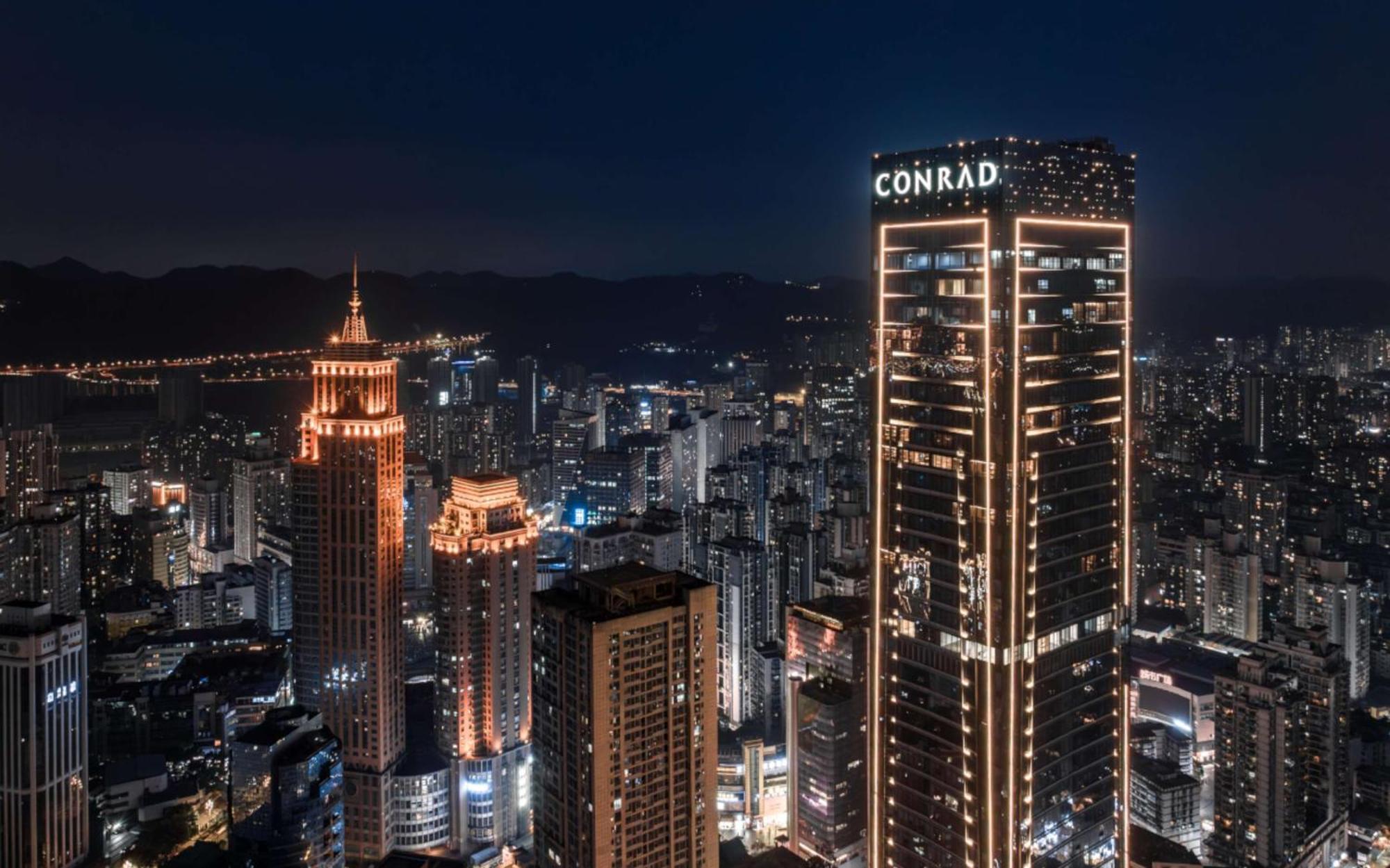 Conrad Chongqing - Indulge In The Magical 8D City Landscape Exterior photo