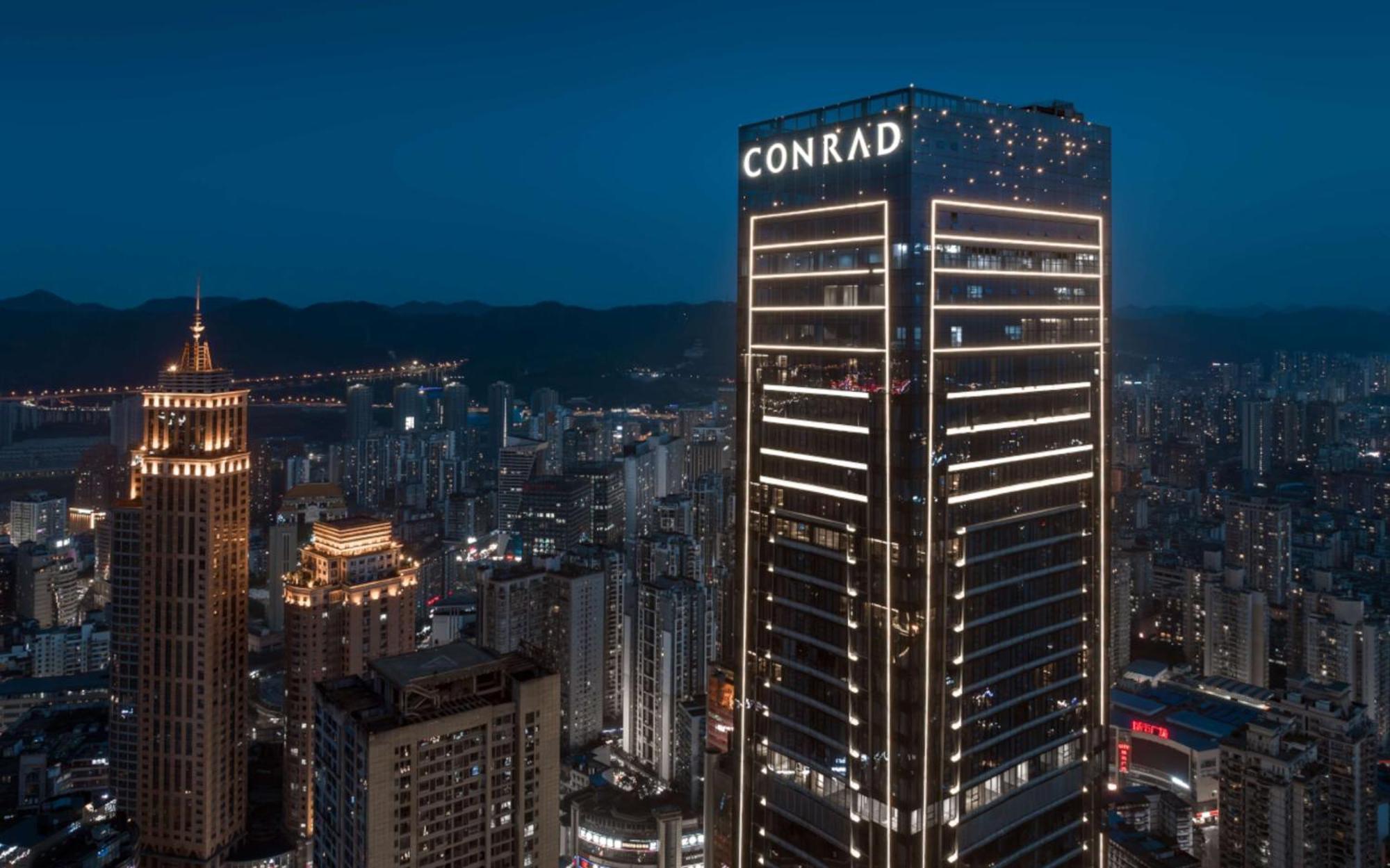Conrad Chongqing - Indulge In The Magical 8D City Landscape Exterior photo