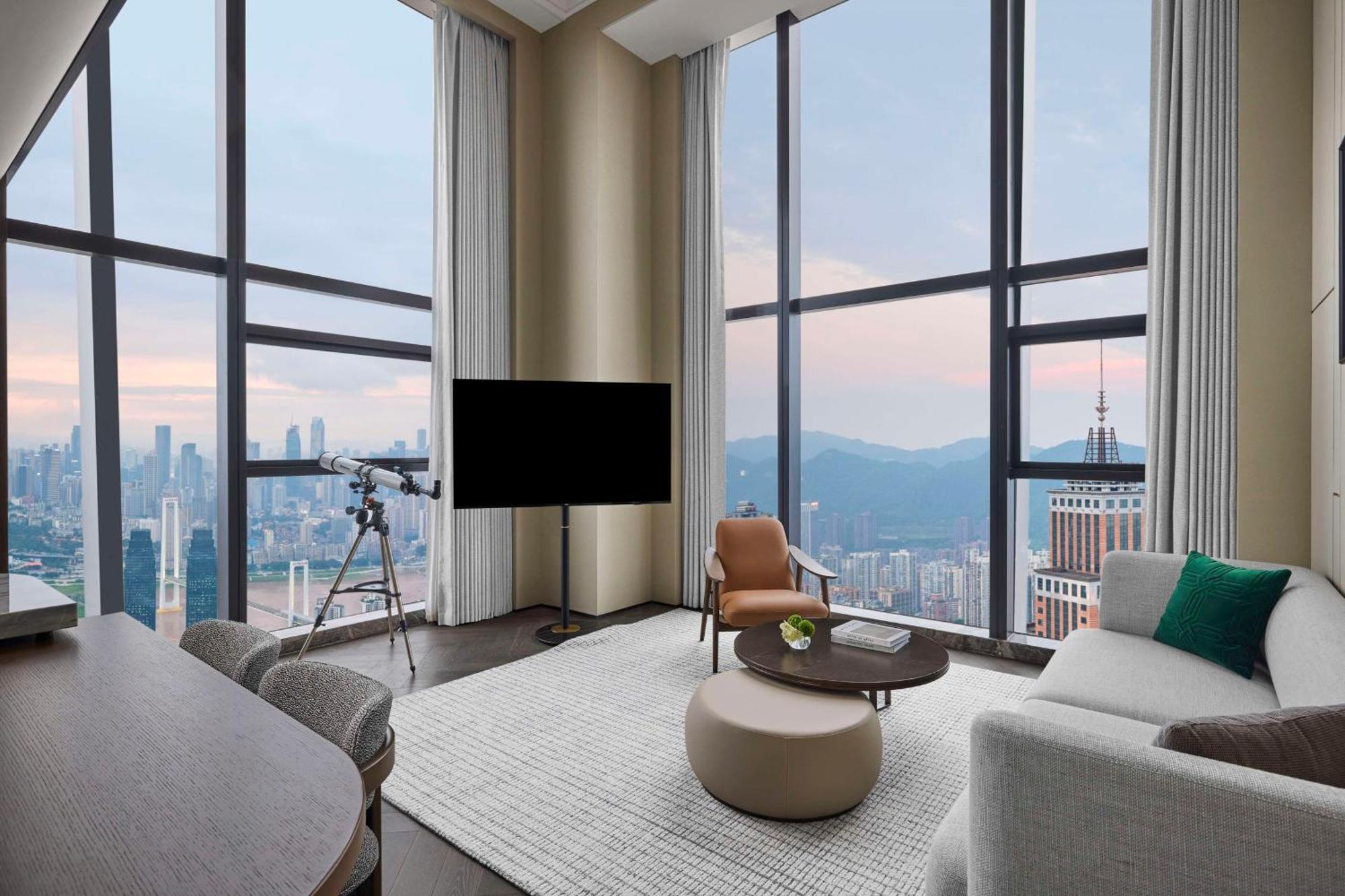 Conrad Chongqing - Indulge In The Magical 8D City Landscape Exterior photo